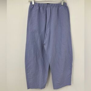 Apuntob Purple Pants Straight Leg Cropped Pants Size XS Women's $575